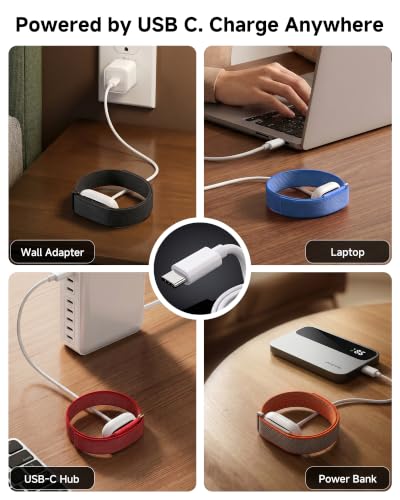 USB C Charger for Google Fitbit Air - 3.3 ft White Cable