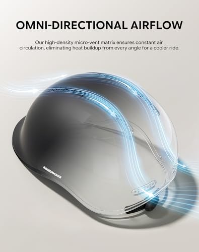 Adjustable Bike Helmet for Adults - Matte Black / Medium