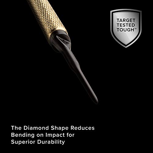 Tufflex II 1/4" Thread Soft Tip Dart Points - Black - 100 Pack