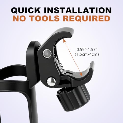 Pack of 2 Adjustable Bike Water Bottle Holder Mountain Accessories