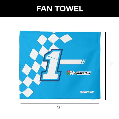 NASCAR Rally Towel - Lightweight Fan Gear, 15 x 18 Inch - Ross Chastain Fast Track