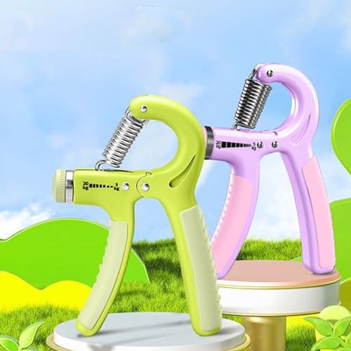 Adjustable Hand Grip Strengthener for Kids - 2 Pack Green