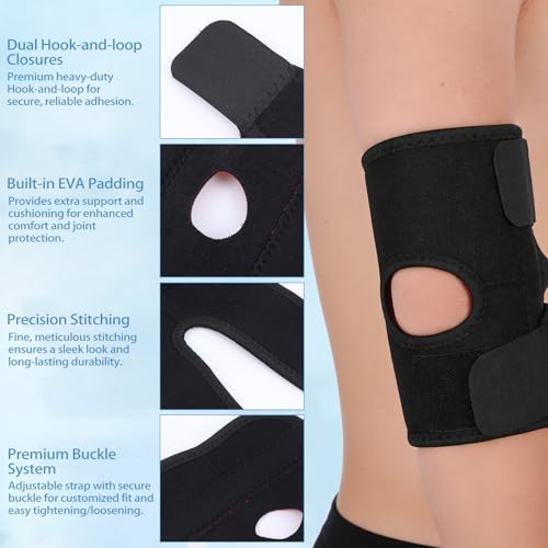 Elbow Brace for Tendonitis & Tennis Elbow Support - Adjustable Sleeve