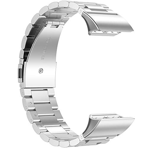 Stainless Steel Replacement Watch Band for Garmin Forerunner 35 - Silver