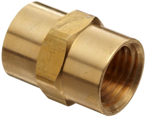 Brass Coupling Pipe Fitting - 1/8" x 1/8" Female NPT