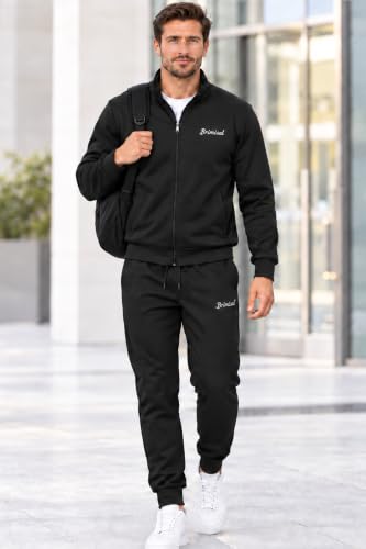 Men's 2-Piece Tracksuits Sweatsuits Jogging Sets for Men - Brimisal