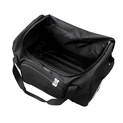 San Francisco 49ers Wheeled Duffel Bag - 22-Inch Travel Bag