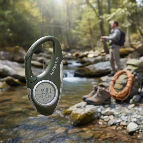 Digital Altimeter Barometer Thermometer - Portable Outdoor Gear