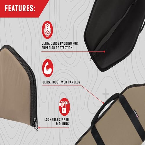 Allen Company Leadville 48" Rifle Case, Tan/Black