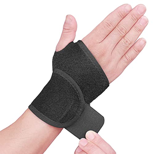 Adjustable Wrist Support Brace - Breathable Compression Strap for Pain Relief