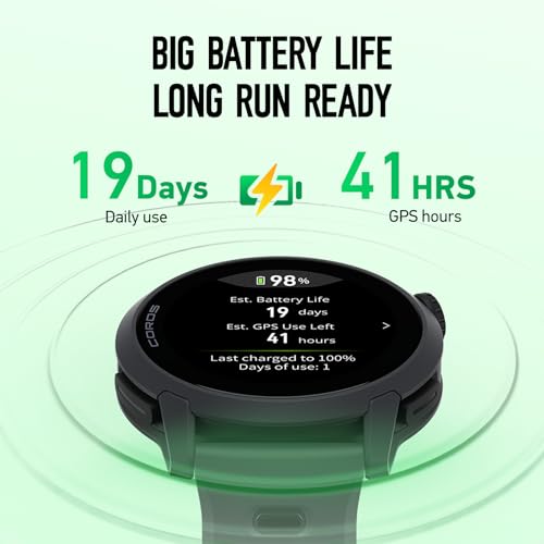 Ultralight Sport GPS Watch - 1.2" AMOLED, Heart Rate Monitor