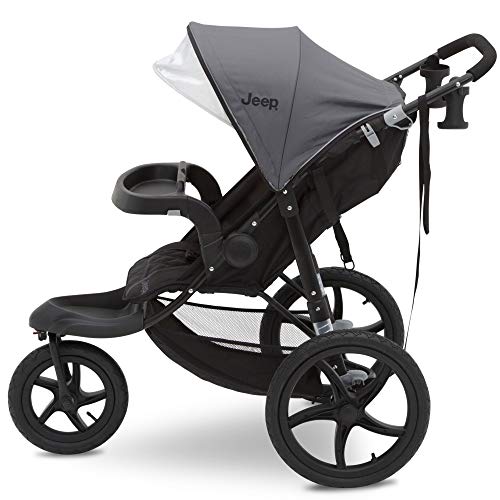 Jeep Classic Jogging Stroller - Grey Travel System