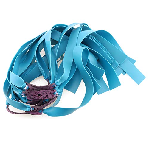 12-Pack High Elastic Rubber Bands for Slingshots - Blue