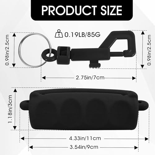 Archery Arrow Puller with Belt Clip - TPR Non-Slip Grip - Black