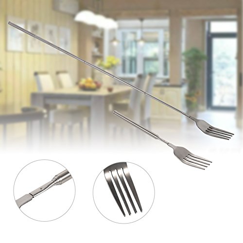 Extendable Telescopic Fork - 8.7 to 25.4 Inch - 1 Pc