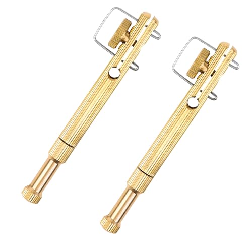 Portable Copper Fishing Line Knot Tool - 2pcs Yellow
