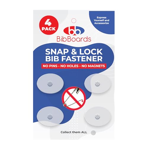 Race Bib Clips - Non-Magnetic, Reusable Fasteners, 4 Pack