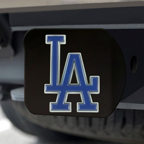Los Angeles Dodgers 3D Hitch Cover - 3.4" x 4" - Black
