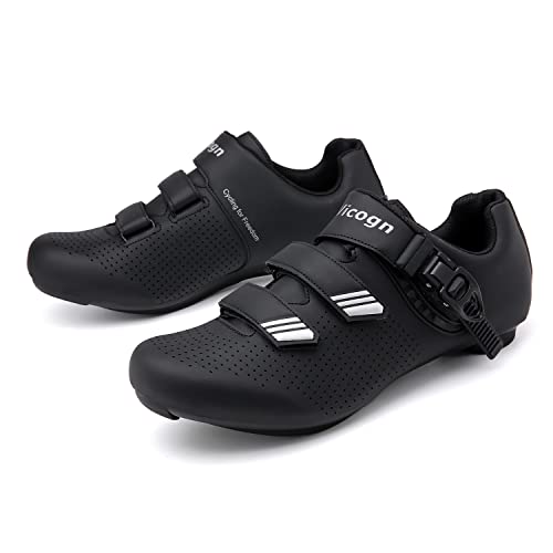Indoor Cycling Shoes for Men & Women - Silver, Sizes 10.5 & 13