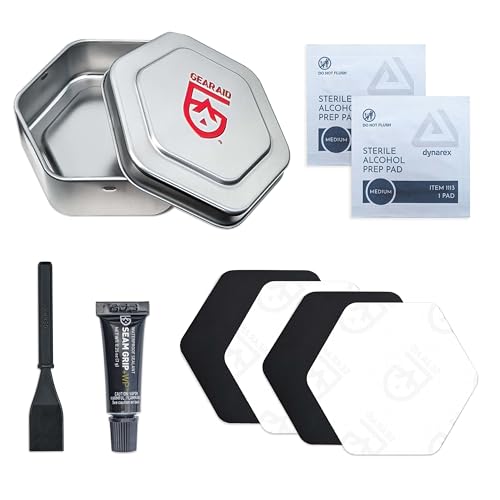 Waterproof Camp & Trail Repair Kit with Sealant & Patches