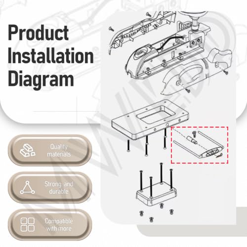 Minn Kota Handle Assembly for Quick Release Bracket | MKA-21, RTA-17 Compatible