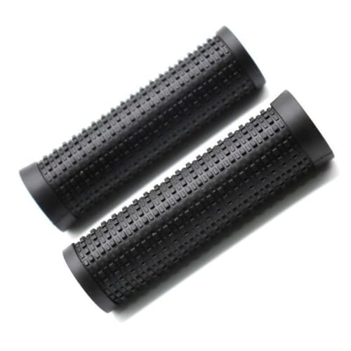 Bicycle Handlebar Grips Set - Long & Short, Shockproof Rubber
