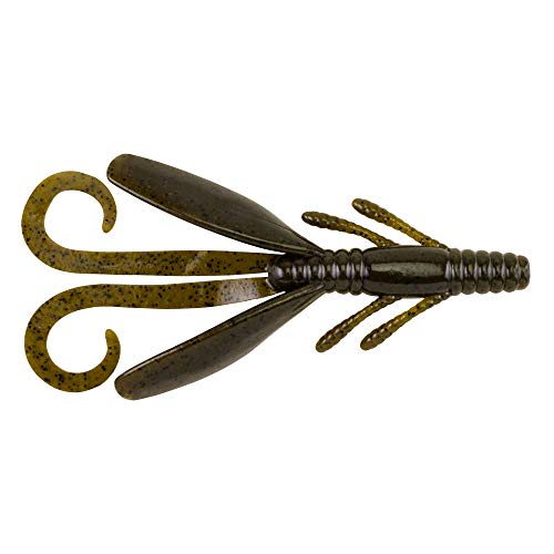 Power Hawg Fishing Bait - 4" Green Pumpkin - 8 Count