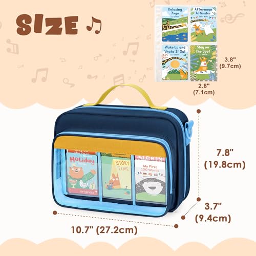 4-Pocket Card Binder with 50 Sleeves for 409 Cards - Blue