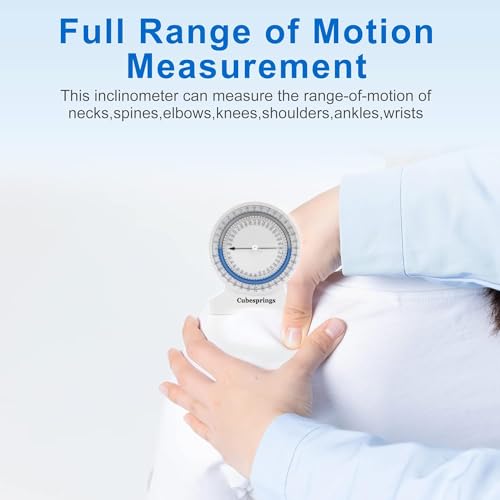Inclinometer for Range of Motion Measurement - Easy to Use