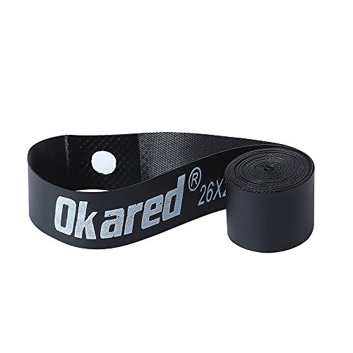 Bicycle Rim Strip Tape - 2 Pack, 26" x 20mm, PVC Protection