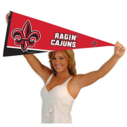 Louisiana Ragin Cajuns Full Size Felt Pennant 12x30 Inch Home & Party Decor