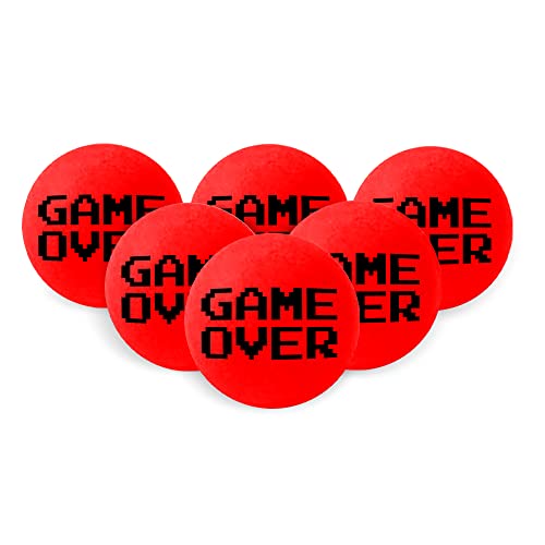 Funny Bachelor Party Ping Pong Balls - 6 Pack Party Favors