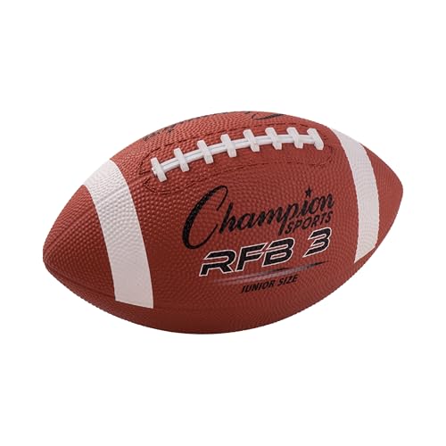 Durable Rubber Football - All-Weather Grip for Indoor & Outdoor Play