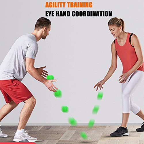 Reflex Reaction Training Ball - Pack of 3, 2.83 Inch