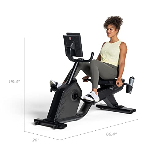 Recumbent Exercise Bike with LCD Display - Schwinn 290 Model