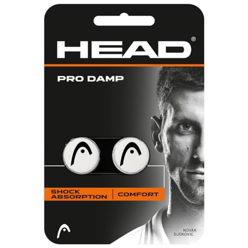 SmartSorb Tennis Racket Vibration Dampeners - Pro Damp White