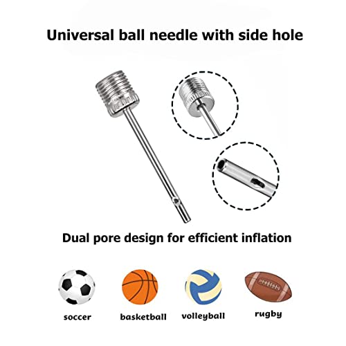 32-Piece Stainless Steel Ball Pump Needle Set with Storage Case