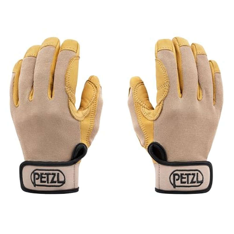 PETZL CORDEX Lightweight Belay/Rappel Gloves - Beige, X-Small