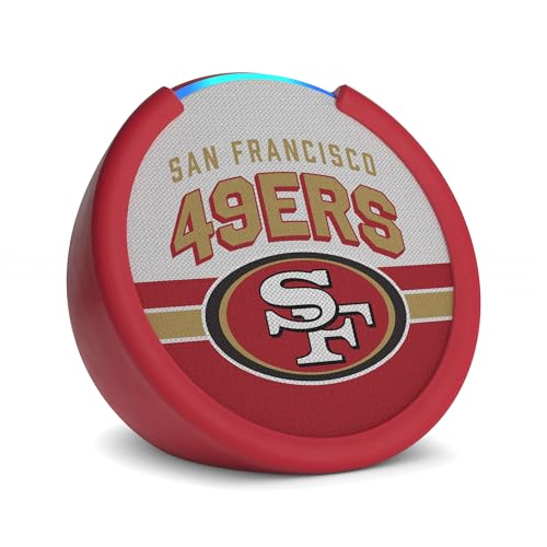 Limited-Edition NFL Echo Pop Smart Speaker - San Francisco 49ers