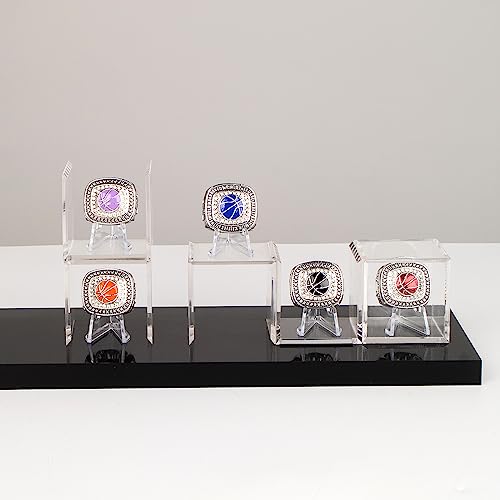 Championship Ring Display Case - Small Clear 2x2x2in