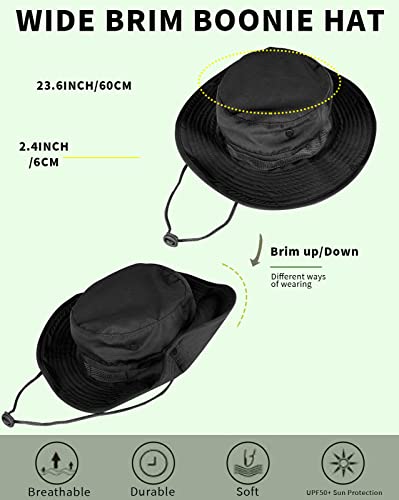 Bucket Hat with UPF 50+ UV Protection - Foldable Navy - 1 Pack
