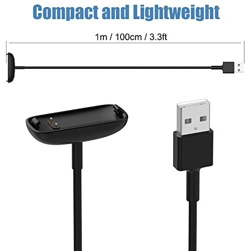 Fitbit Inspire 3 Charger Cable - 3.3ft USB Charging Dock