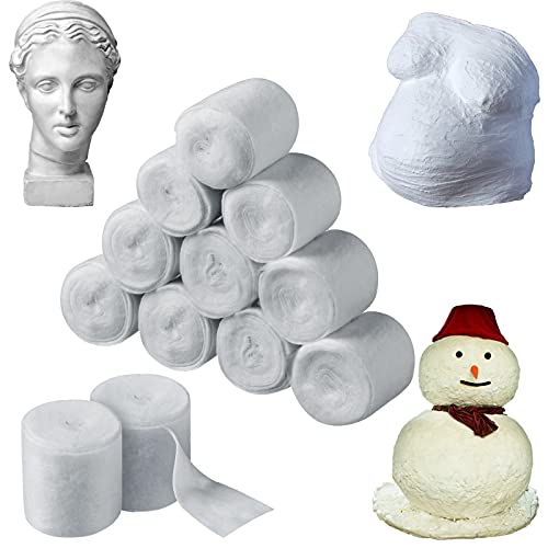 Nuanchu 12 Rolls Medical Cotton Cast Padding Plaster Cloth(2 Inch X