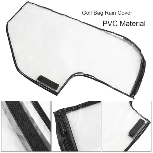 LH90H Waterproof Golf Bag Rain Cover for 14-Club Stand & Push Carts, Lightweight & Foldable