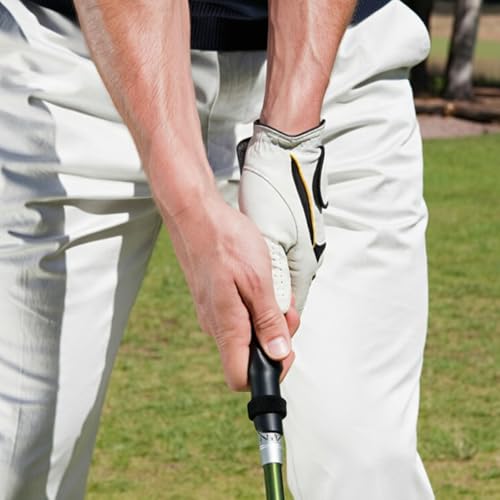 LFMUFNO 1pcs Black Golf Grip Trainer Aid for Swing Posture Correction