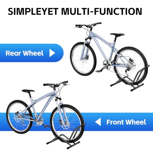 Adjustable Floor Bike Stand for 16"-29" Wheels - Indoor Storage Rack
