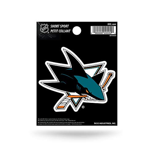 San Jose Sharks NHL Sport Decal - 3.75" x 4.75" Sticker