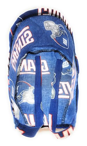 Cotton Scrub Hat for Sports Teams - Blue Skull Cap