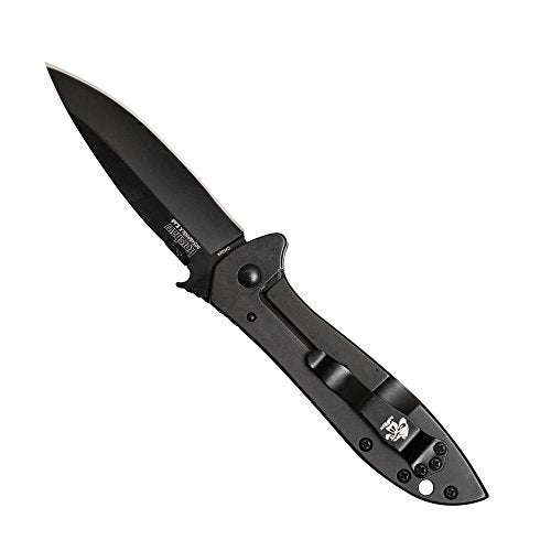 Kershaw Emerson CQC-K Pocket Knife - Model 6054BRNBLK, Manual Folding with Wave Feature