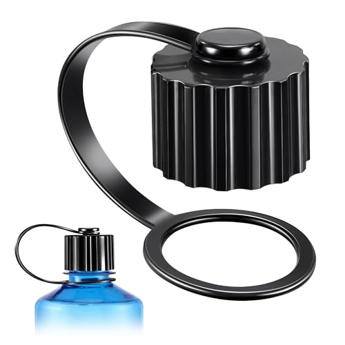 Narrow Mouth Water Bottle Replacement Lid - Black